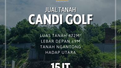 Tanah Elit Dijual di Candi Golf, Semarang, Harga 6,33 Miliar