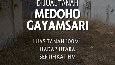 Jual Terjangkau Tanah 100 m2 Kawasan Strategis