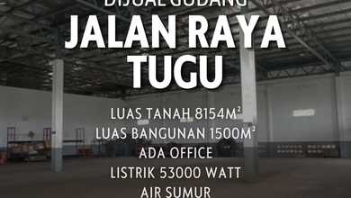 Gudang di Jalan Raya Tugu Semarang Barat