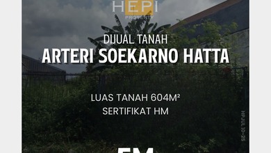 For Sale Tanah Eksklusif di Semarang Timur, Semarang, LT 604m²