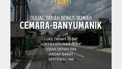 Jual Tanah di Lokasi Premium Banyumanik, Semarang, Harga 2,5 Miliar