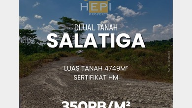 Dijual Tanah Eksklusif di Salatiga, Salatiga, LT 4749m²