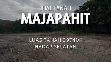 Tanah LT 3974 m2 Kawasan Strategis Majapahit, Dijual Terjangkau