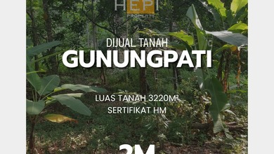 Jual Tanah di Lokasi Premium Gunung Pati, Semarang, Harga 2 Miliar