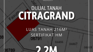 Jual Tanah Area Komplek Tembalang Pemandangan Danau dan Taman