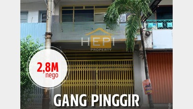 Ruko 2 Lantai di Gang Pinggir Semarang Tengah