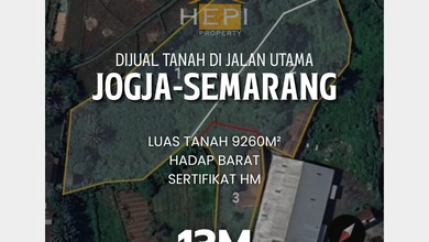 Tanah Elit Dijual di Sleman, Sleman, Harga 120 Triliun