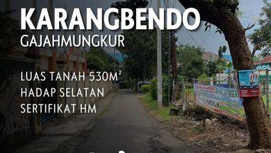 Jual Tanah Lokasi Cluster Gajah Mungkur View Danau dan Taman