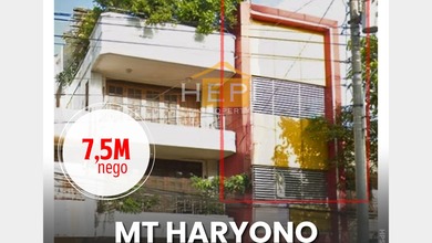 Ruko di Jl. Mt. Haryono , Semarang Tengah Bangunan Ruko 3 Lantai