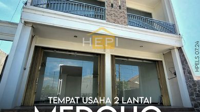 Ruko atau tempat usaha di jl Medoho, Semarang Timur.