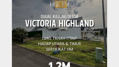 Tanah Elit Dijual di BSB City, Semarang, Harga 214 Miliar