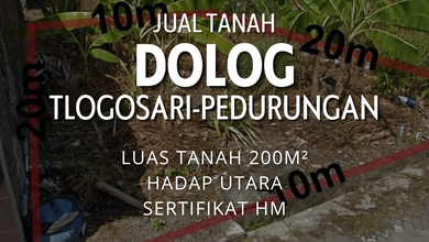 Jual Tanah Area Strategis, Luas 200 m2