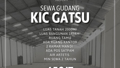 Gudang Siap Pakai di Kic Gatsu Semarang Barat