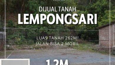 Tanah Luas 262 m2 Kawasan Strategis Semarang Selatan, Dijual Murah