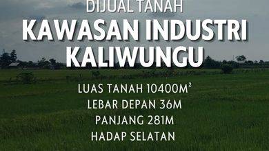 Tanah Dekat Komersil Kawasan Kaliwungu, Ideal untuk Mendirikan Bisnis
