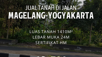 Tanah Dekat Komersil Kawasan Magelang Selatan, Cocok untuk Mendirikan Bisnis