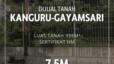 Kavling dengan Harga Terjangkau di Gayamsari Semarang