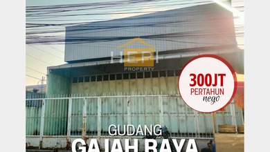 Gudang luas tengah kota di Gajah Raya Semarang Timur