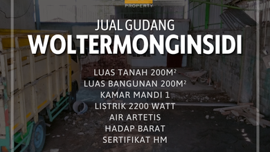 Gudang siap pakai di Woltermonginsidi Semarang Timur