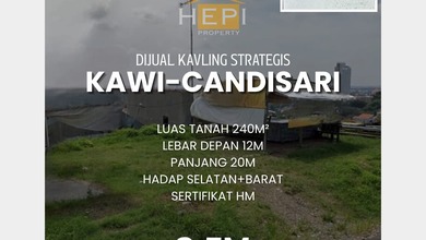 Dijual Tanah Premium di Candisari, Semarang, LT 240m²