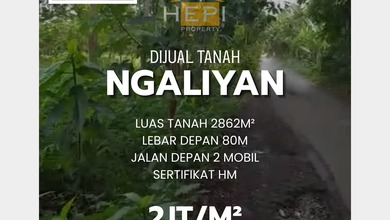 Kavling Prestisius Dijual di Ngaliyan, Semarang, Harga 5,72 Miliar