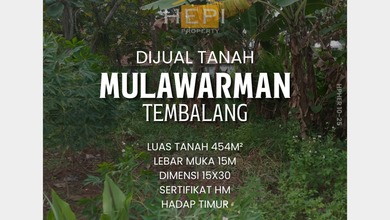 Tanah Nyaman untuk Hunian di Tembalang, Semarang, Luas 454m²
