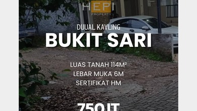 Tanah Elit Dijual di Bukit Sari, Semarang, Harga 85,5 Miliar