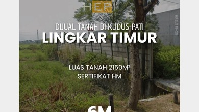 Dijual Tanah Eksklusif di Kudus, Kabupaten Kudus, LT 2150m²