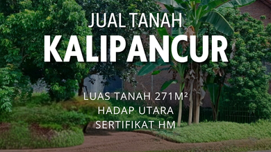 Tanah Prospektif di Area Semarang Barat, Semarang, LT 271m²