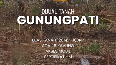 Jual Tanah Terjangkau di Area Gunung Pati, Semarang