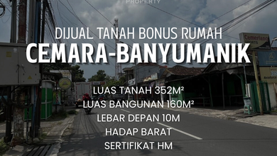 Tanah Nyaman untuk Hunian di Banyumanik, Semarang, Luas 352m²