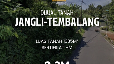 Dijual Tanah Premium di Jangli, Semarang, LT 1335m²