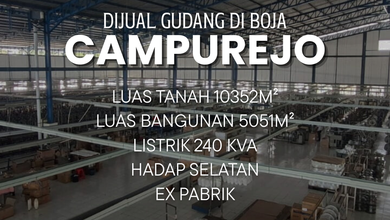 Dijual Gudang di Campurejo Kendal