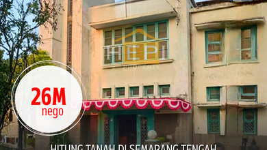 For Sale rumah Premium di Semarang Tengah, Semarang - LT 975m²
