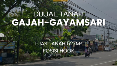 Dijual Tanah Eksklusif di Gayamsari, Semarang, LT 527m²