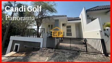 Disewakan Rumah Furnished 1 Lantai di Candi Golf Semarang - View Bagus, Siap Huni