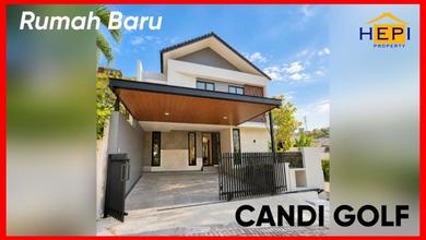 Dijual Rumah Mewah 2 Lantai Semi Furnished di Candi Golf Semarang