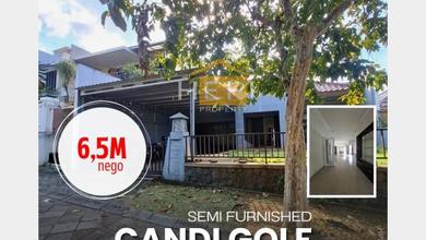 Dijual Rumah 1 Lantai Semi Furnished di Candi Golf Semarang