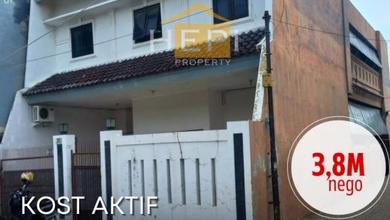 Dijual Kost Aktif Tengah Kota Semarang, Lokasi Strategis, Pusat Keramaian Dekat Bandara, Kamar Mandi Dalam