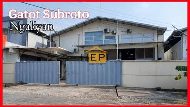 Disewakan Gudang Kic Gatsu Ngaliyan Semarang - LT 1.200 M² | LB 1.000 M² | Listrik 33.000W