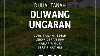 Dijual Tanah Strategis Pingir Jalan Besar di Ungaran