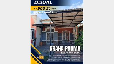 Rumah Siap Huni Bebas Banjir di Graha Padma Semarang Barat