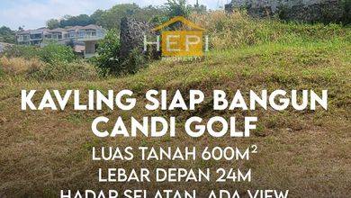 Dijual Kavling 600 m2 Lokasi Komplek Mewah Candi Golf