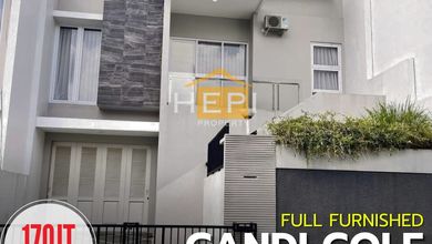 Disewakan Rumah Murah di Candi Golf, Semarang, LT 172m²