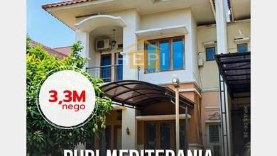 Rumah 2 Lantai Dekat Bandara di Puri Mediterania Semarang