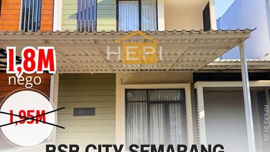 Kesempatan Rumah di BSB City, Semarang, LB 85m², Harga 1,8 Miliar