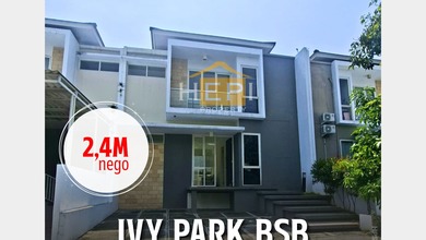 Rumah 2 Lantai Siap Huni di Ivy Park Bsb Semarang