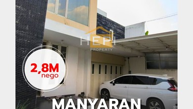 Hunian Mewah di Kawasan Manyaran, Semarang, LB 250m², Harga 2,8 Miliar