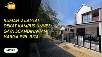Rumah Idaman di Gunung Pati, Semarang, 3 KT, Harga 995 Juta
