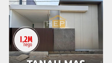 Promo Rumah di Tanah Mas, Semarang, LB 120m², Harga 1,2 Miliar